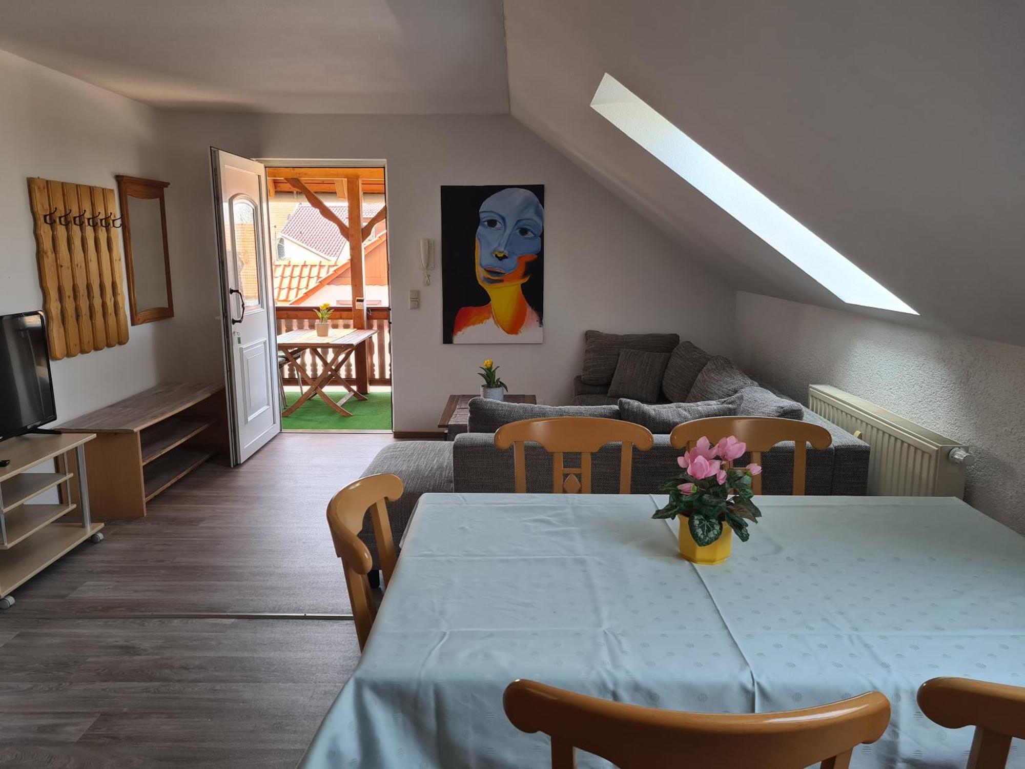 Ferienwohnung Weisskopf Alkersleben Екстериор снимка